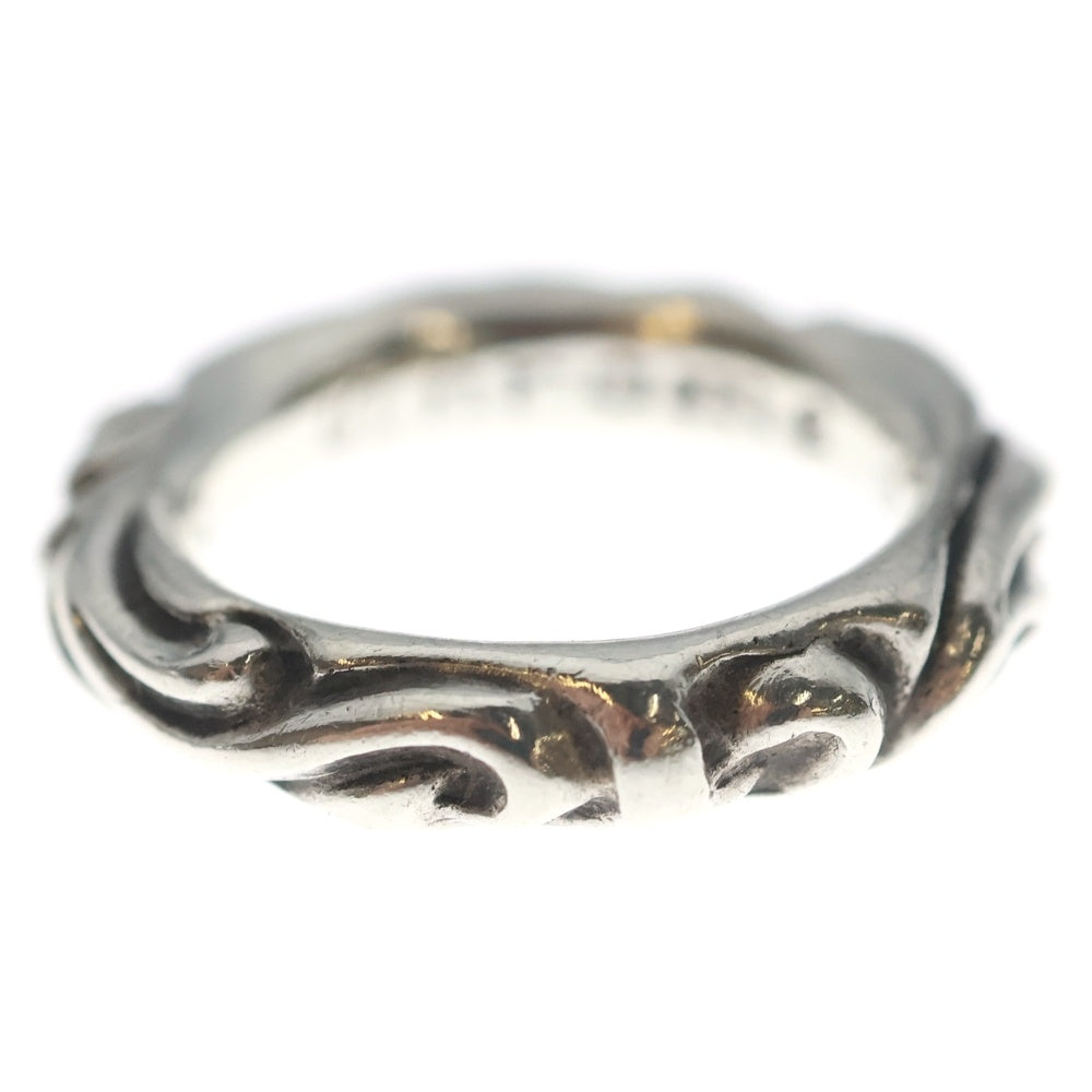 CHROME HEARTS(クロムハーツ) SCRL BAND スクロールバンド リング シルバー BCA351