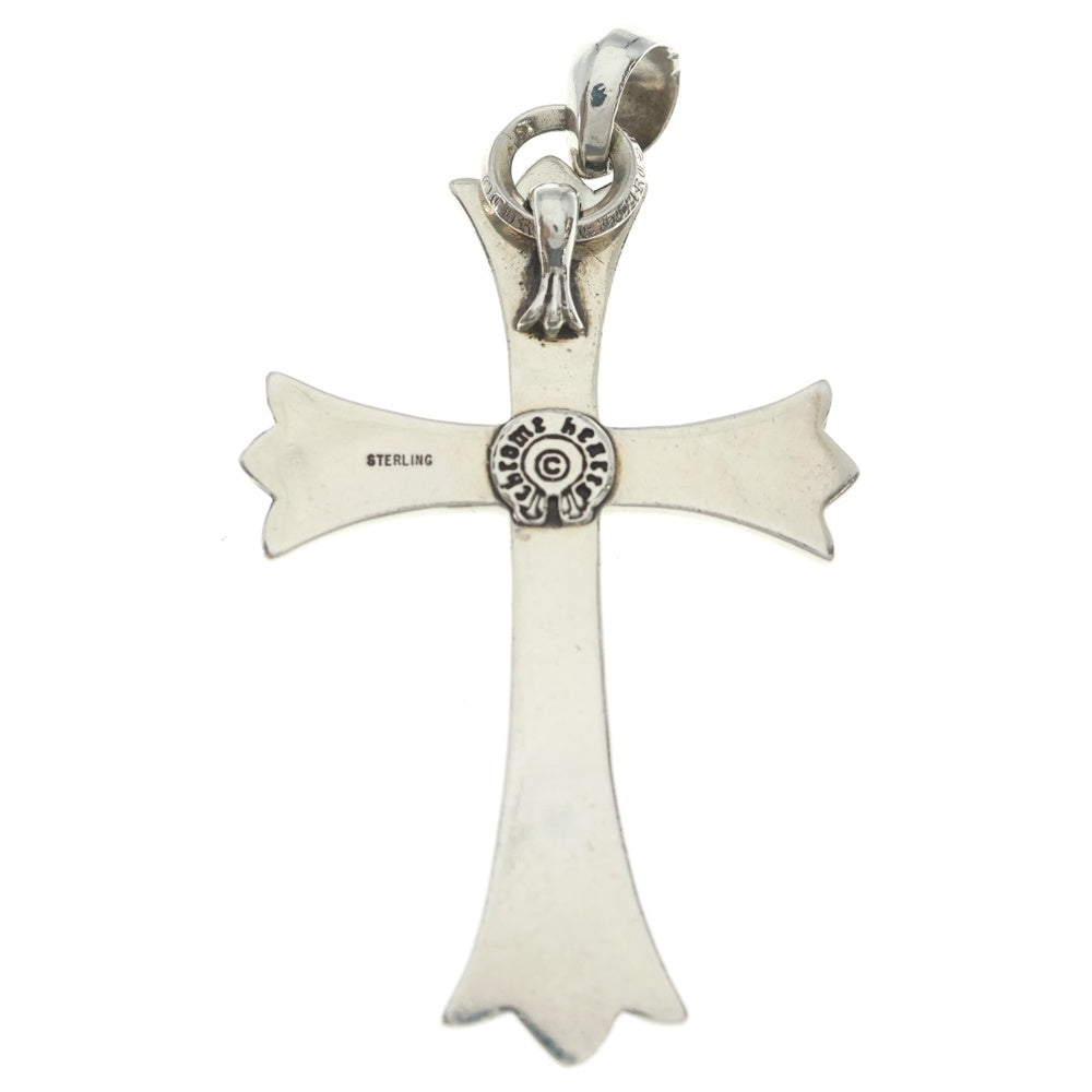 CHROME HEARTS(クロムハーツ) CH CRS LG W/BALE Wベイル ラージCHクロスペンダントトップ シルバー BCA215
