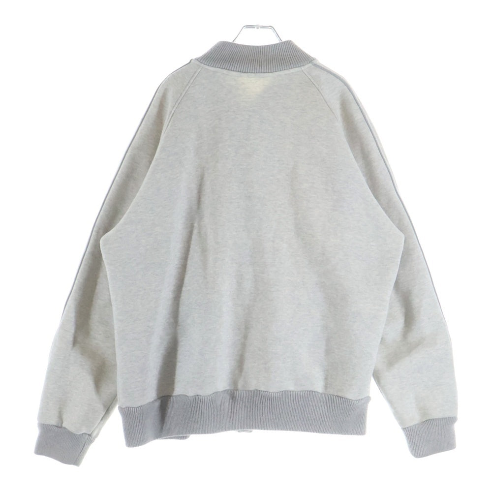 GOODENOUGH(グッドイナフ) SWEAT STADIUM JACKET GE スウェット スタジャン ジャケット グレー