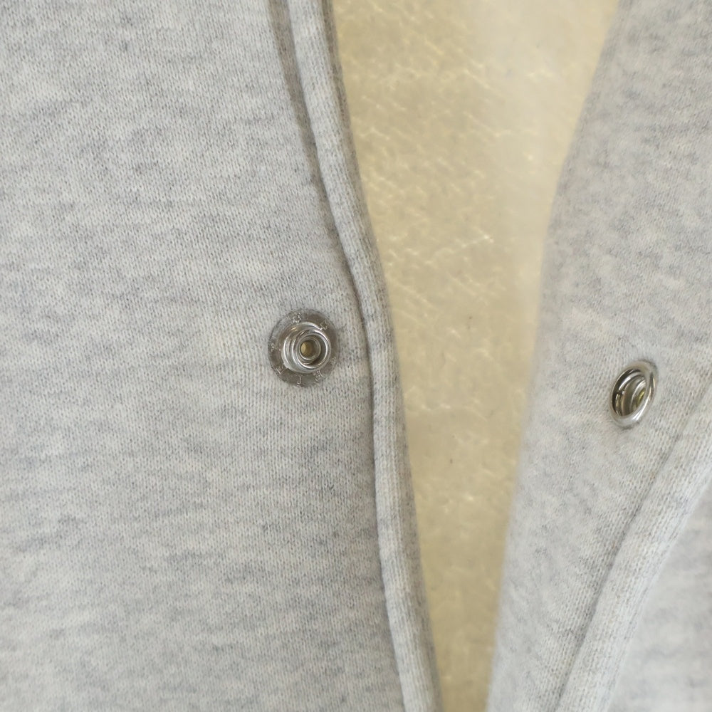 GOODENOUGH(グッドイナフ) SWEAT STADIUM JACKET GE スウェット スタジャン ジャケット グレー