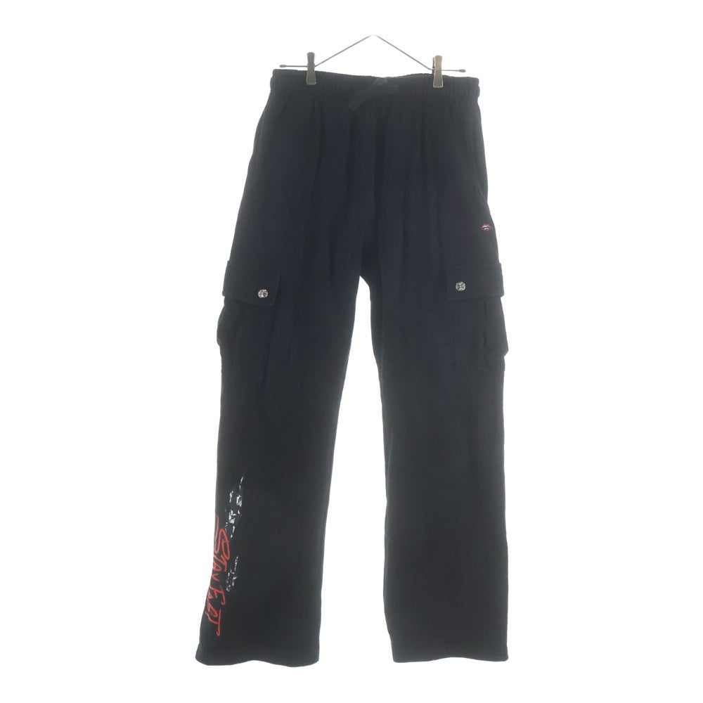 CHROME HEARTS(クロムハーツ) MATTY BOY STAY FAST PANTS クロスボールボタン カーゴスウェットパンツ