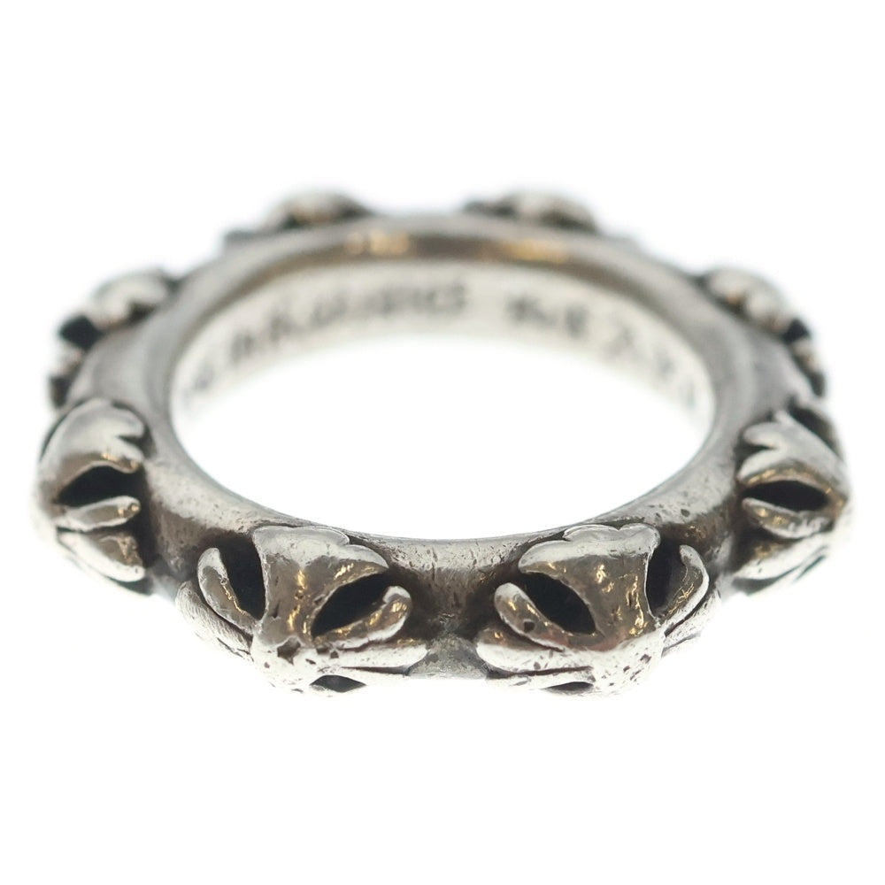 CHROME HEARTS(クロムハーツ) CROSS BAND クロスバンド リング シルバー BCA342