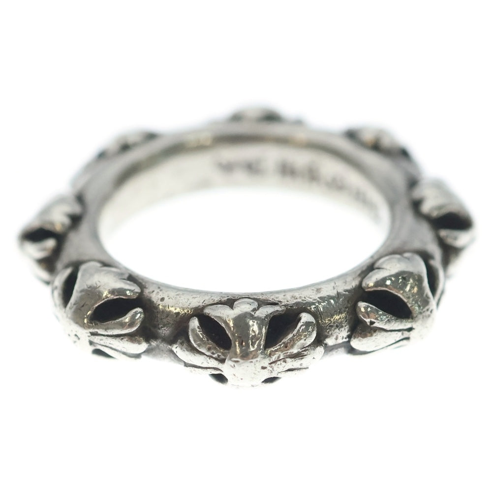 CHROME HEARTS(クロムハーツ) CROSS BAND クロスバンド リング シルバー BCA342
