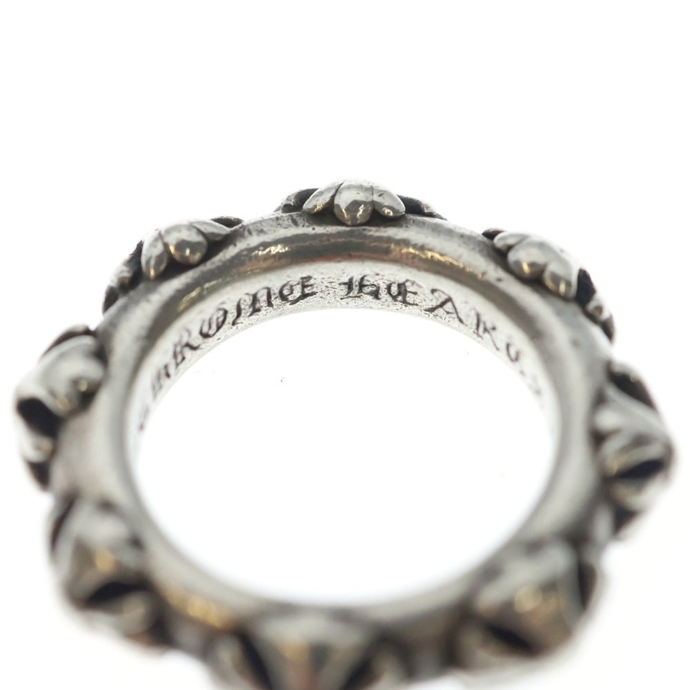 CHROME HEARTS(クロムハーツ) CROSS BAND クロスバンド リング シルバー BCA342
