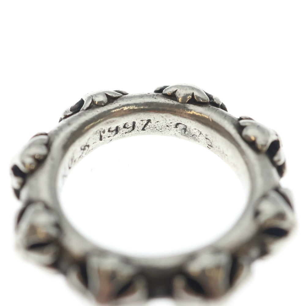 CHROME HEARTS(クロムハーツ) CROSS BAND クロスバンド リング シルバー BCA342