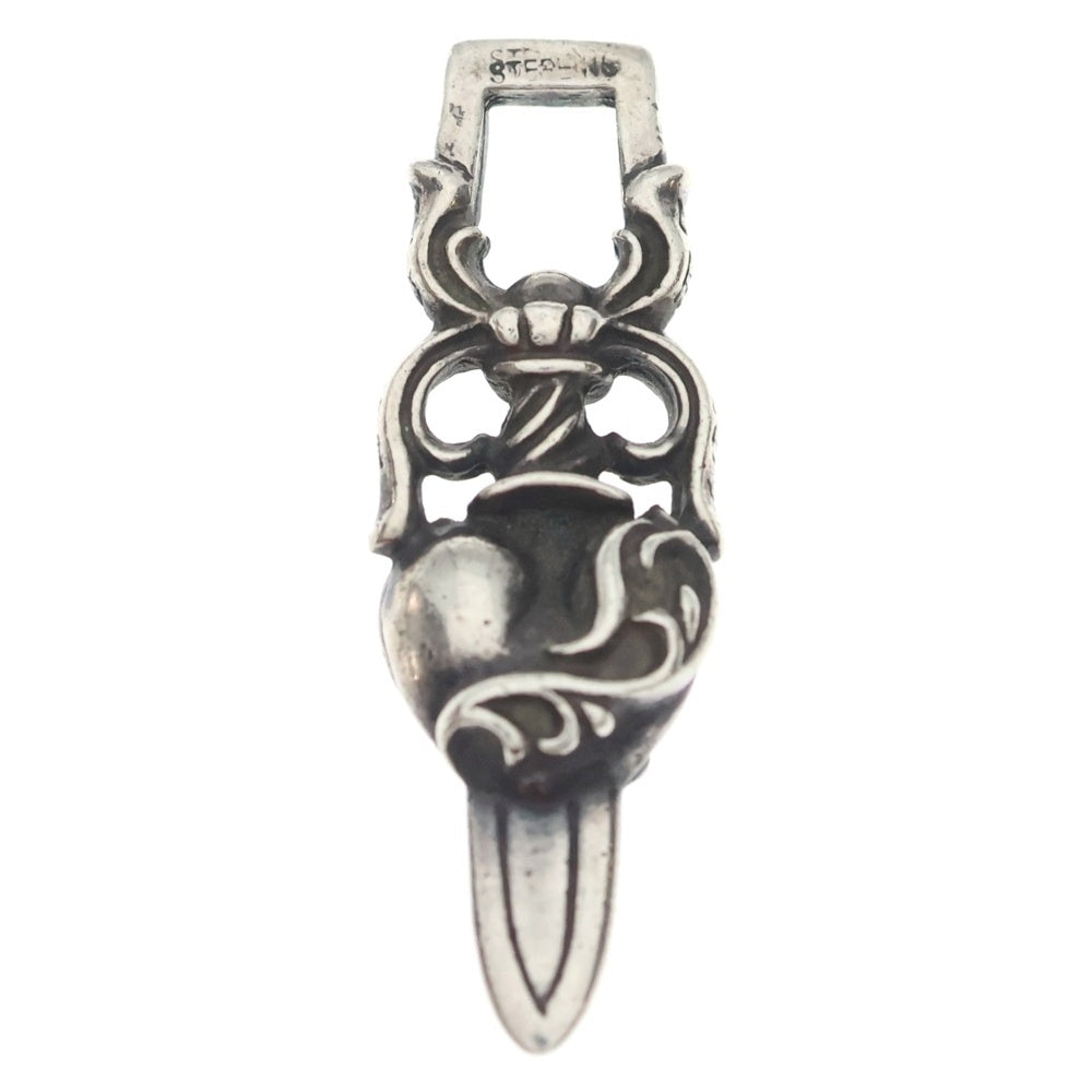 CHROME HEARTS(クロムハーツ) DAGGER HEART ダガーハート ペンダントトップ シルバー BCA243