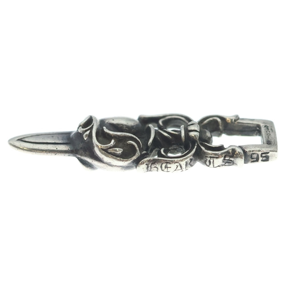 CHROME HEARTS(クロムハーツ) DAGGER HEART ダガーハート ペンダントトップ シルバー BCA243