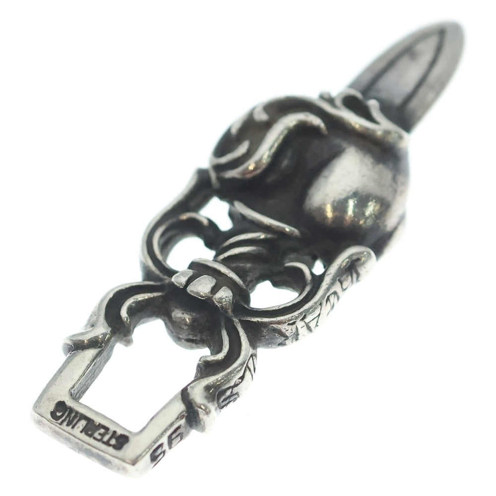 CHROME HEARTS(クロムハーツ) DAGGER HEART ダガーハート ペンダントトップ シルバー BCA243