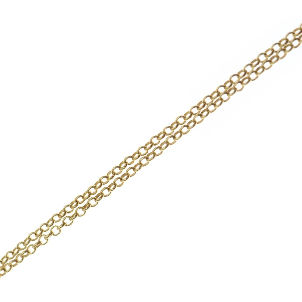 CHROME HEARTS(クロムハーツ) 22K NECKCHAIN R16 ロールチェーンネックレス 16inch ゴールド