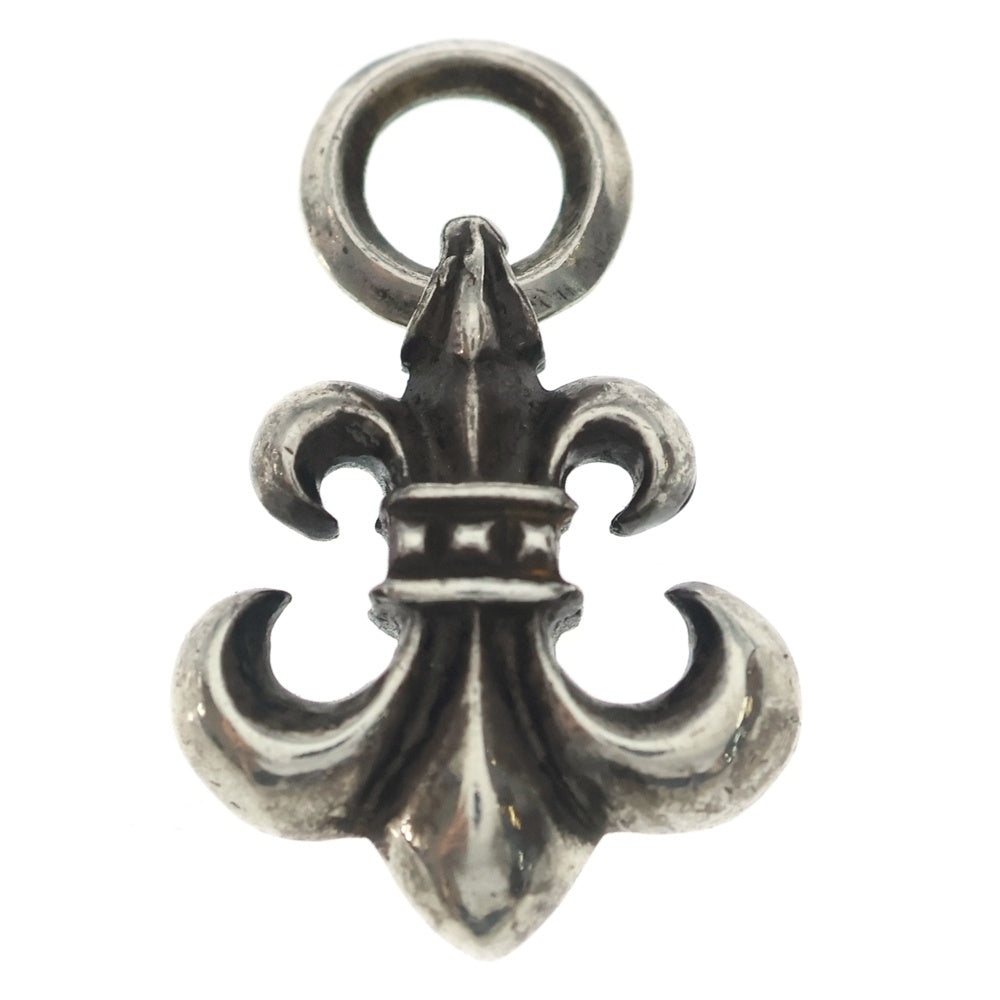 CHROME HEARTS(クロムハーツ) BS FLUER CHARM BSフレアチャーム シルバーネックレストップ