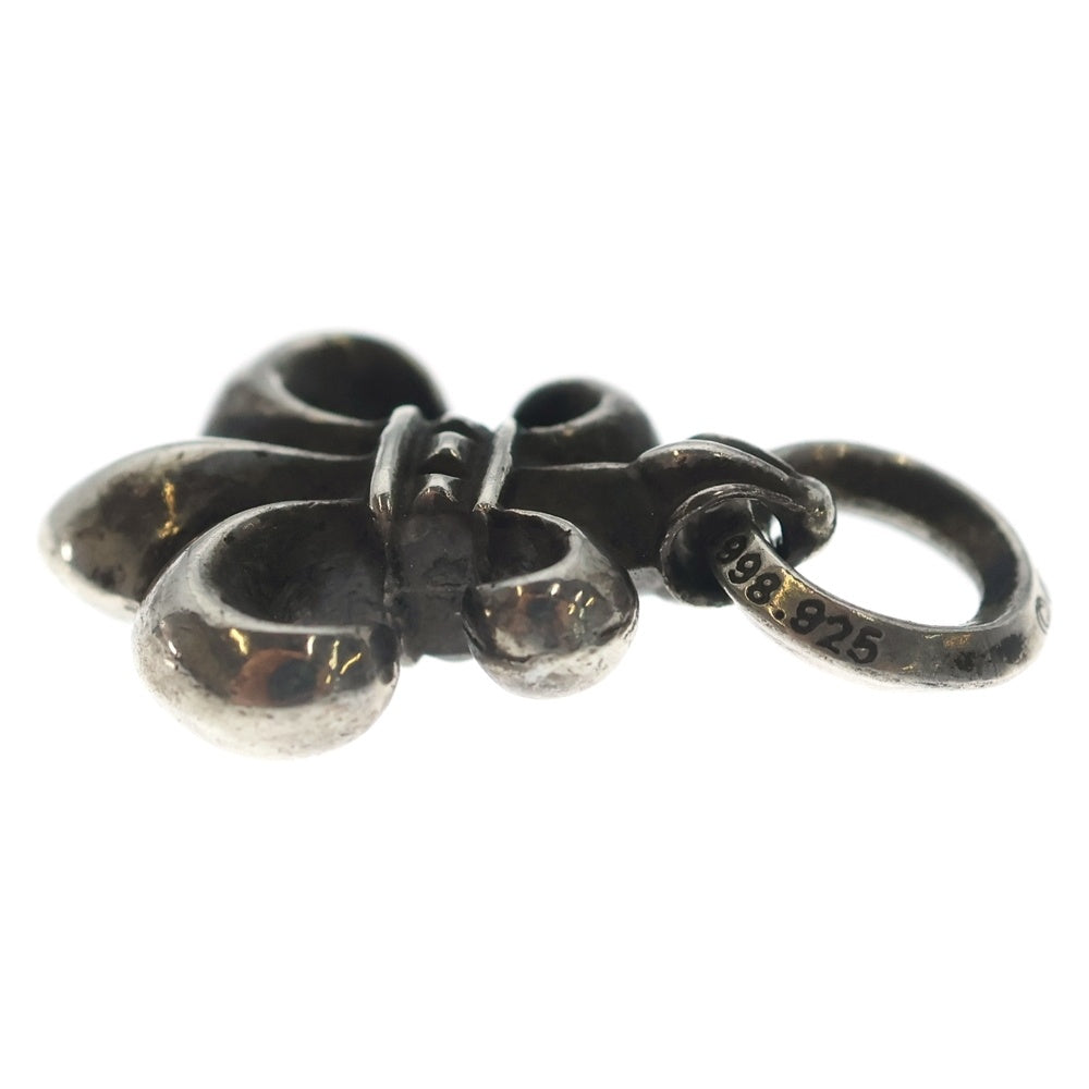 CHROME HEARTS(クロムハーツ) BS FLUER CHARM BSフレアチャーム シルバーネックレストップ