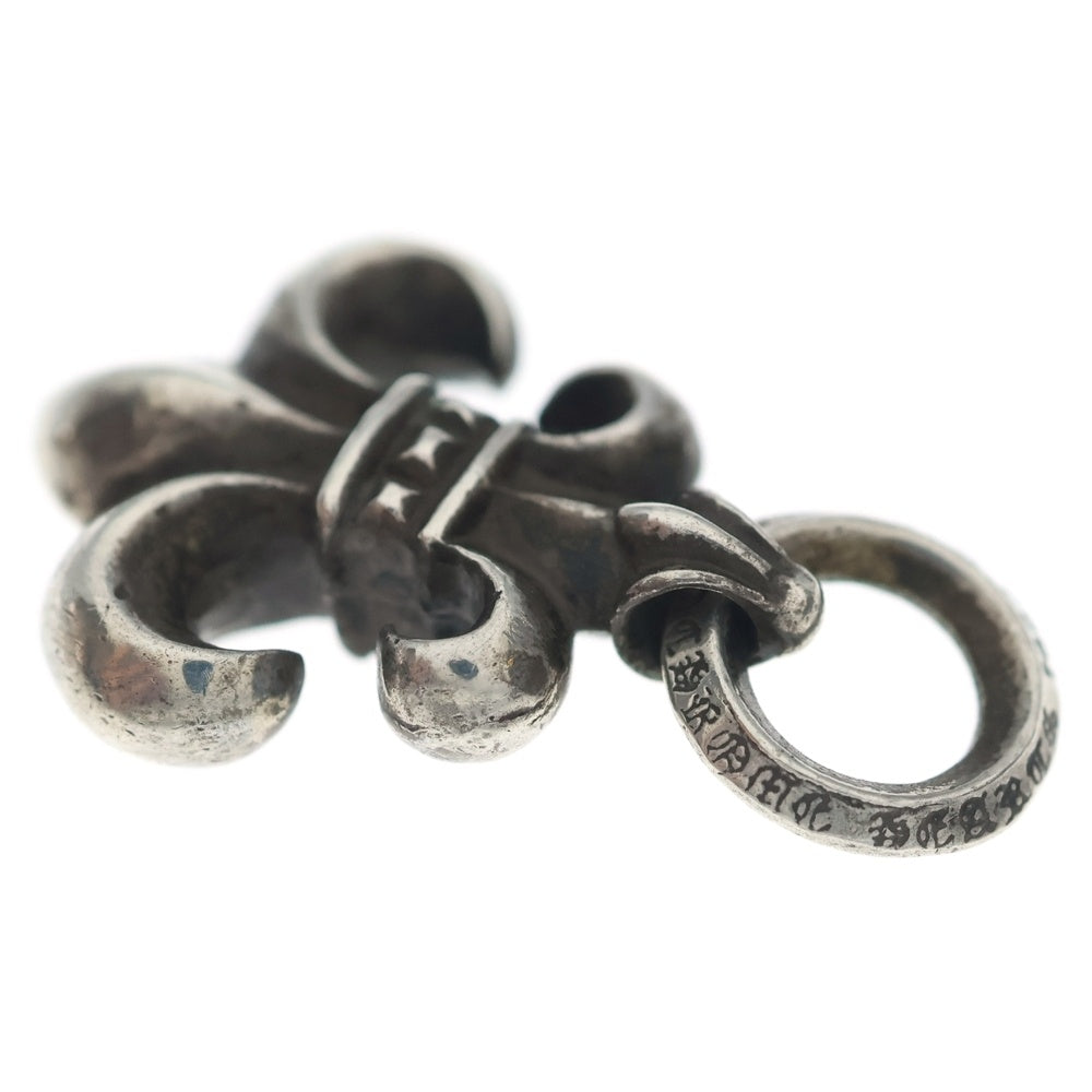 CHROME HEARTS(クロムハーツ) BS FLUER CHARM BSフレアチャーム シルバーネックレストップ