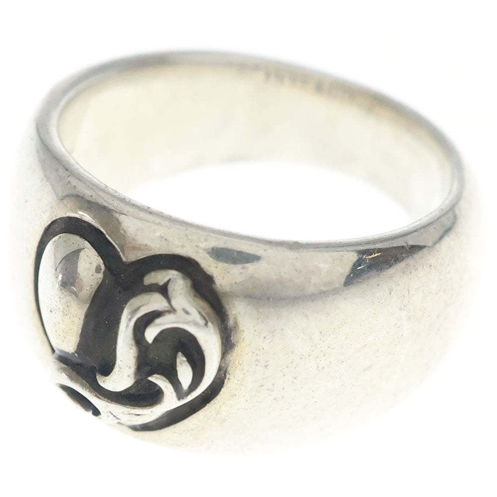 CHROME HEARTS(クロムハーツ) HEART IN BAND ハートインバンド シルバーリング