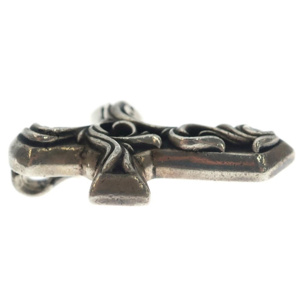 CHROME HEARTS(クロムハーツ) VULCAN CROSS スモールバルカンクロス シルバーネックレス