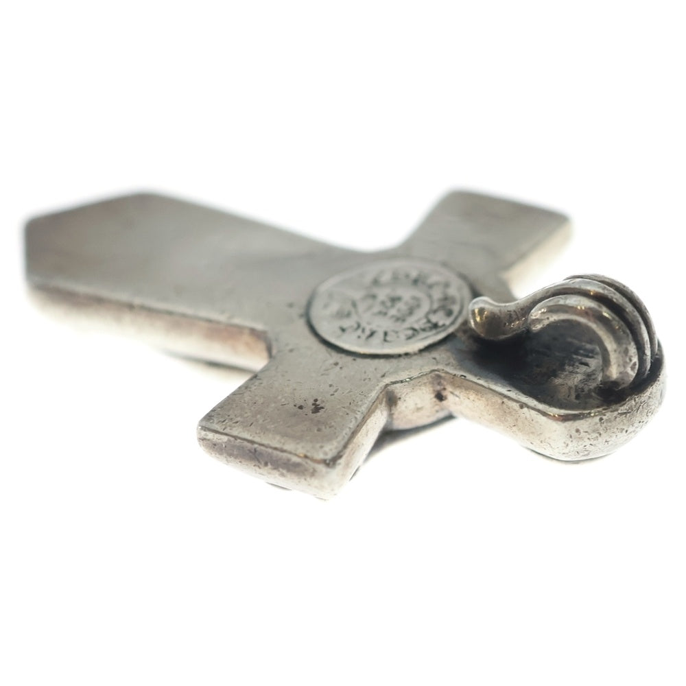 CHROME HEARTS(クロムハーツ) VULCAN CROSS スモールバルカンクロス シルバーネックレス