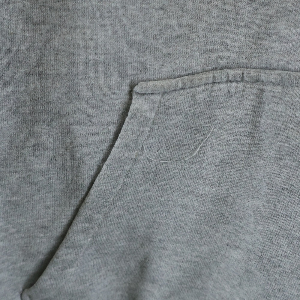 CHROME HEARTS(クロムハーツ) OLD THRML SCROLL LABEL PLVR オールドモデル バッグスクロールラベルプリント プルオーバー パーカー グレー