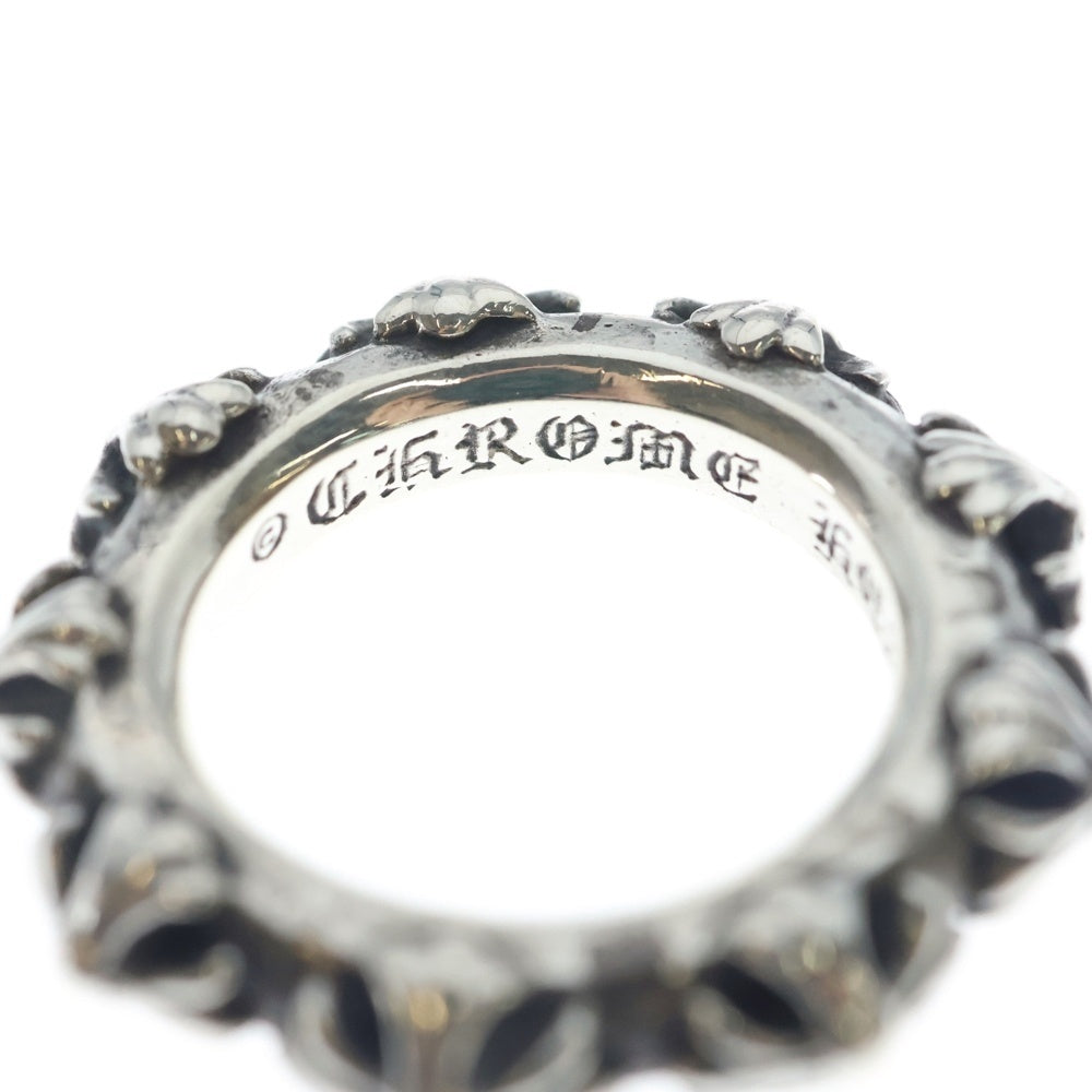 CHROME HEARTS(クロムハーツ) CROSS BAND クロスバンド リング シルバー BCA342