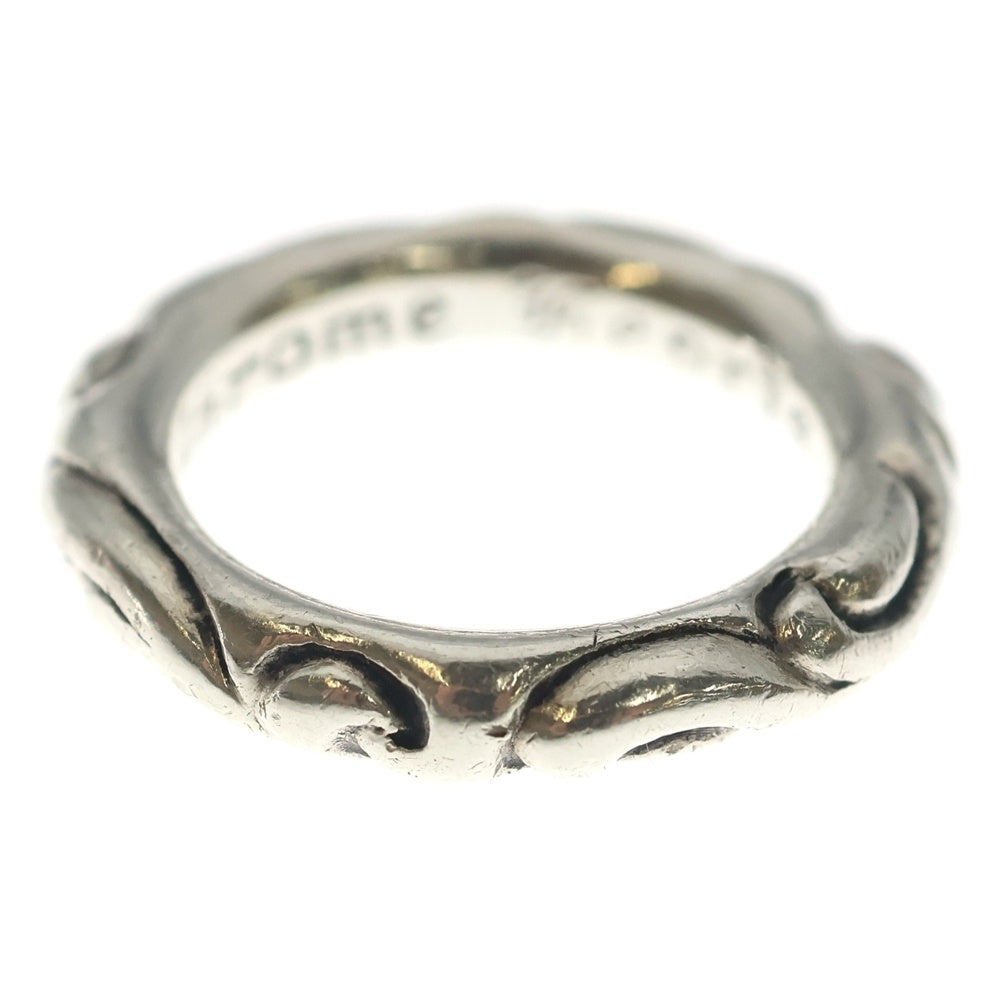 CHROME HEARTS(クロムハーツ) SCRL BAND スクロールバンド リング シルバー BCA351