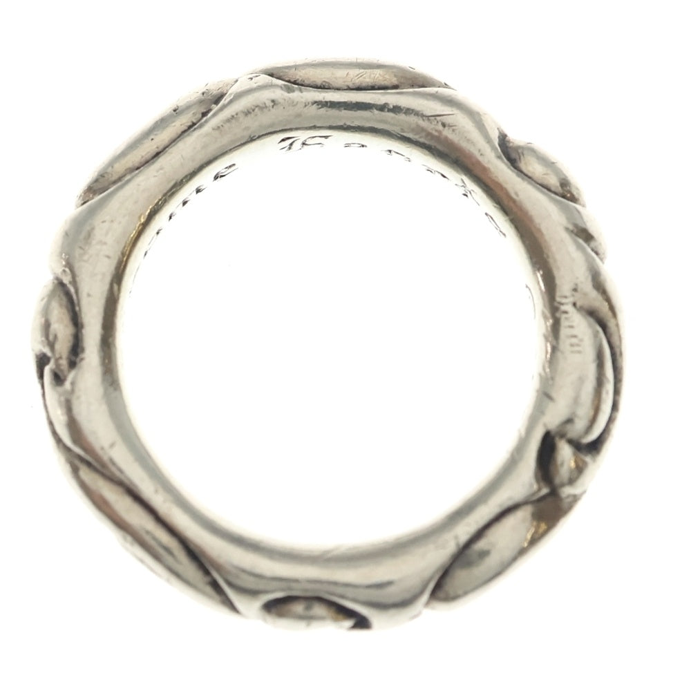 CHROME HEARTS(クロムハーツ) SCRL BAND スクロールバンド リング シルバー BCA351