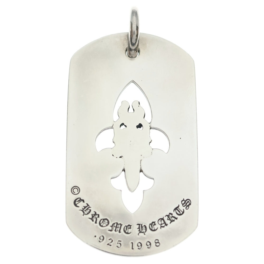 CHROME HEARTS(クロムハーツ) D TAG LRG FLE DAG フレアダガードッグタグ ラージドッグタグネックレストップ