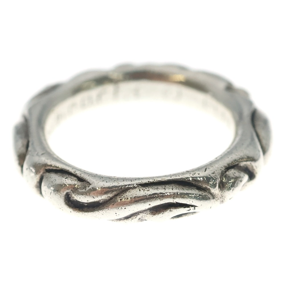 CHROME HEARTS(クロムハーツ) SCRL BAND スクロールバンド リング シルバー BCA351
