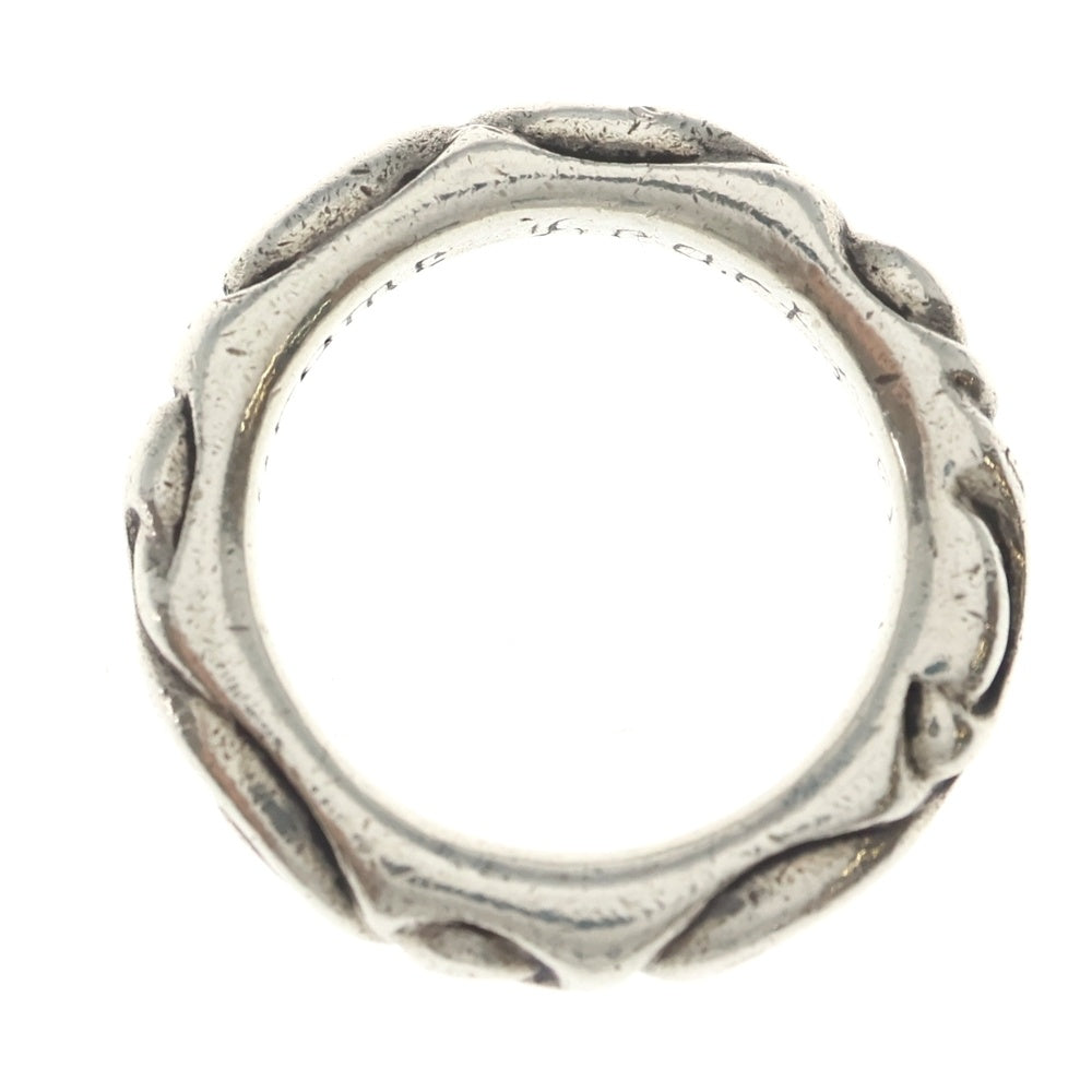 CHROME HEARTS(クロムハーツ) SCRL BAND スクロールバンド リング シルバー BCA351