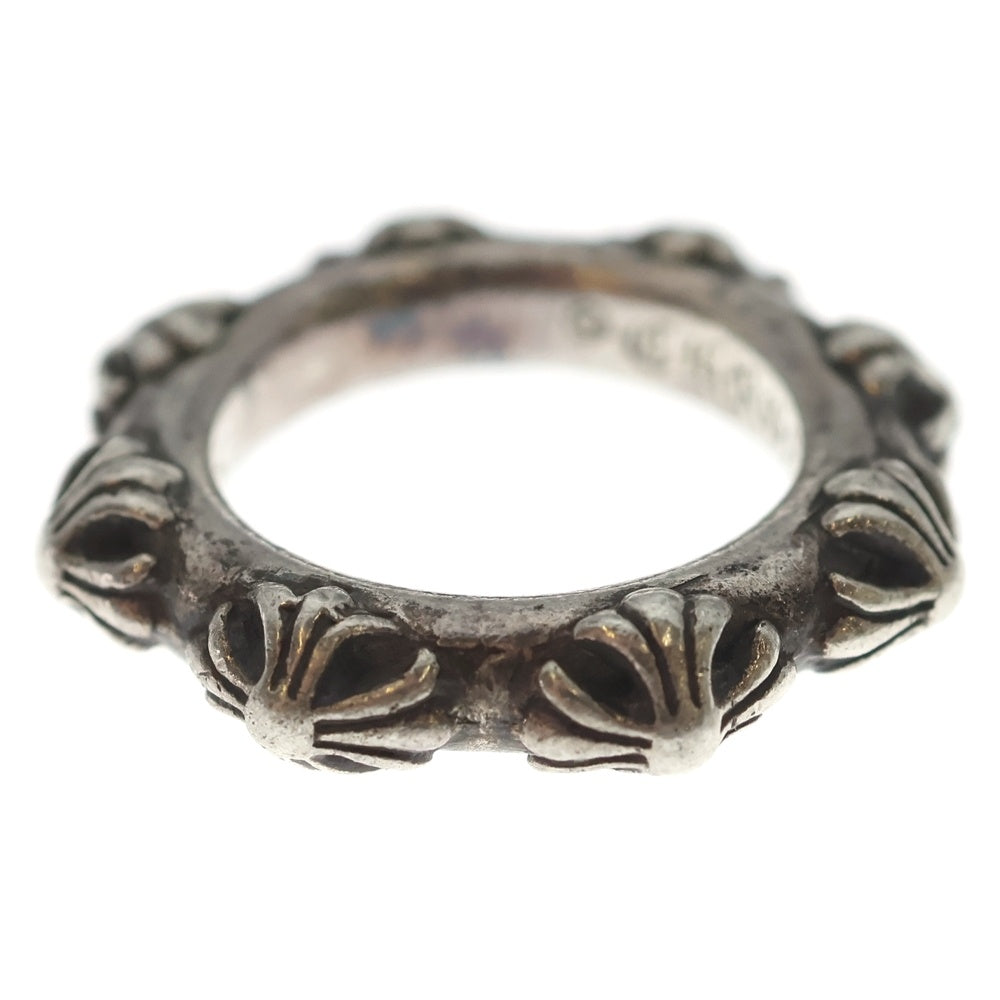CHROME HEARTS(クロムハーツ) CROSS BAND クロスバンド リング シルバー BCA342