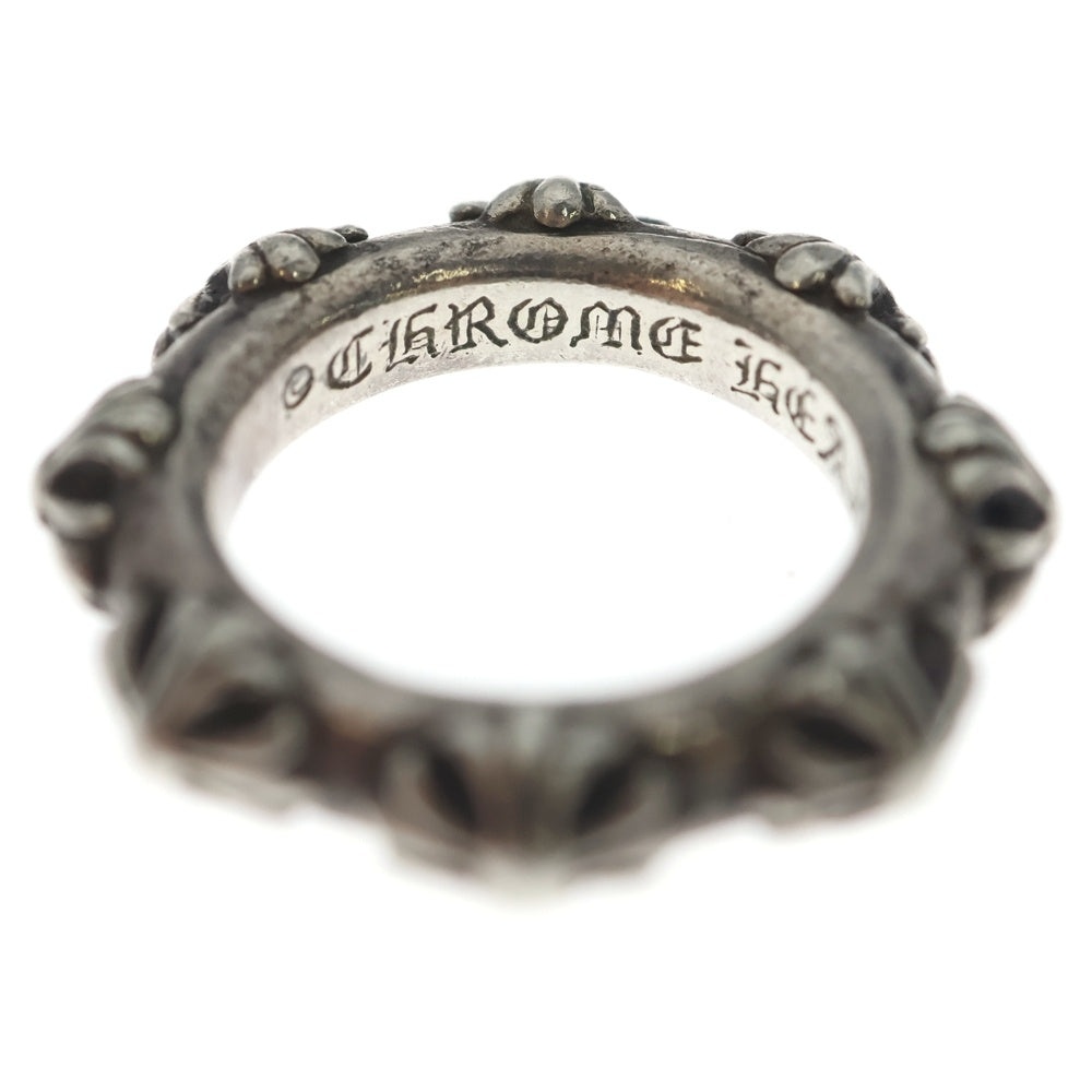 CHROME HEARTS(クロムハーツ) CROSS BAND クロスバンド リング シルバー BCA342