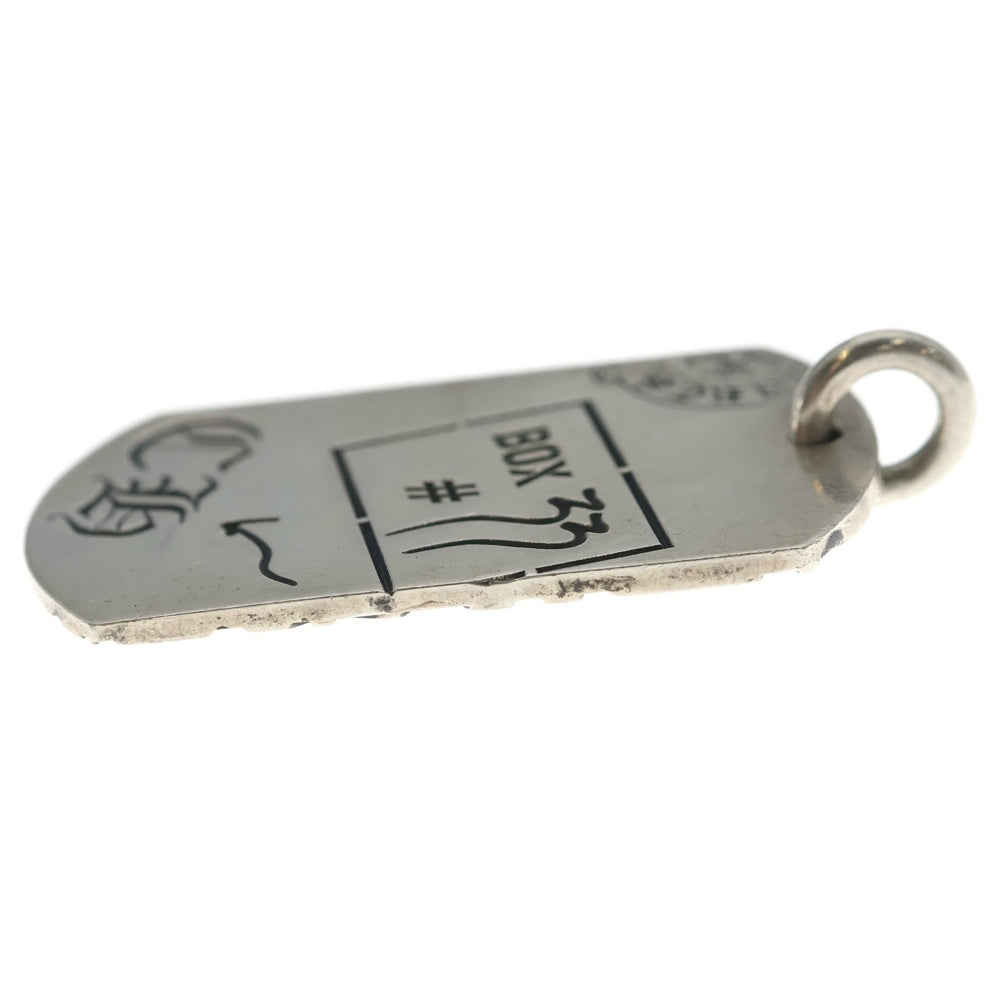 CHROME HEARTS(クロムハーツ) DOG TAG AOYAMA 20TH CH青山20周年記念ドッグタグネックレストップ シルバー