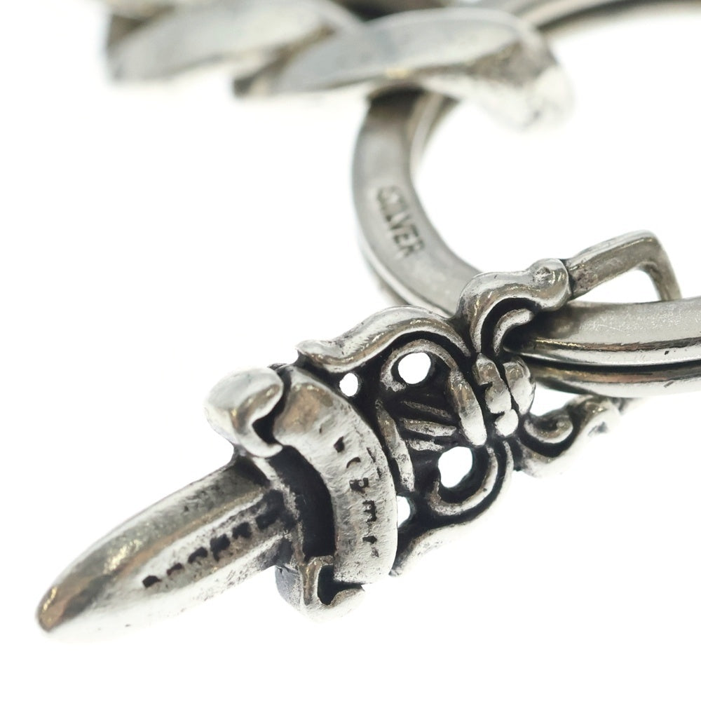 CHROME HEARTS(クロムハーツ) CLP CHN CLASSIC-S/ショートクラシックリンク キーチェーン シルバー BCA070