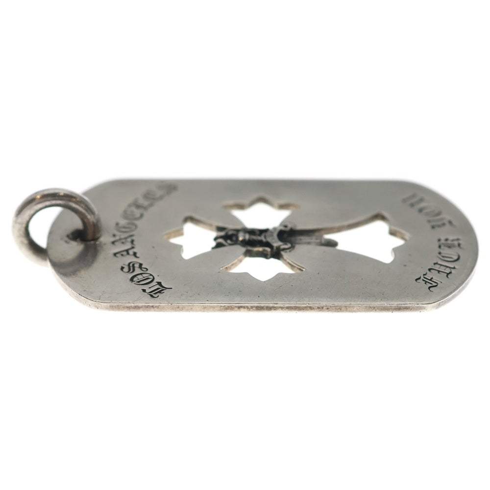 CHROME HEARTS(クロムハーツ) D TAG LRG LTD LA限定ラージドッグタグネックレストップ