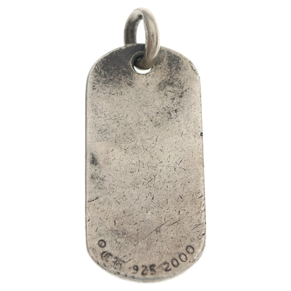 CHROME HEARTS(クロムハーツ) RAISED STAR DOGTAG レイズドスタードッグタグ LA限定 シルバーネックレストップ