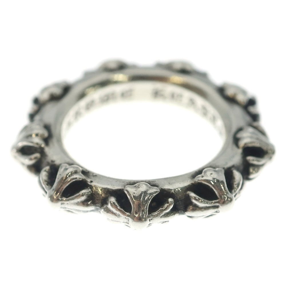 CHROME HEARTS(クロムハーツ) CROSS BAND クロスバンド リング シルバー BCA342