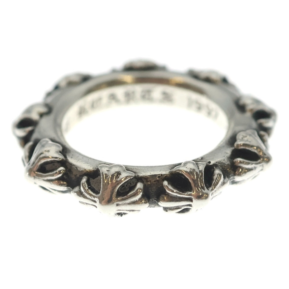CHROME HEARTS(クロムハーツ) CROSS BAND クロスバンド リング シルバー BCA342