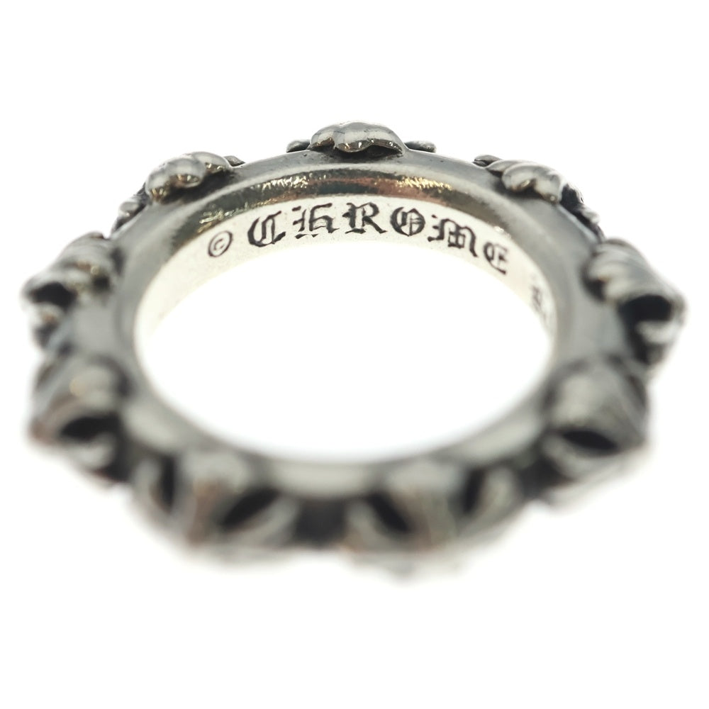 CHROME HEARTS(クロムハーツ) CROSS BAND クロスバンド リング シルバー BCA342