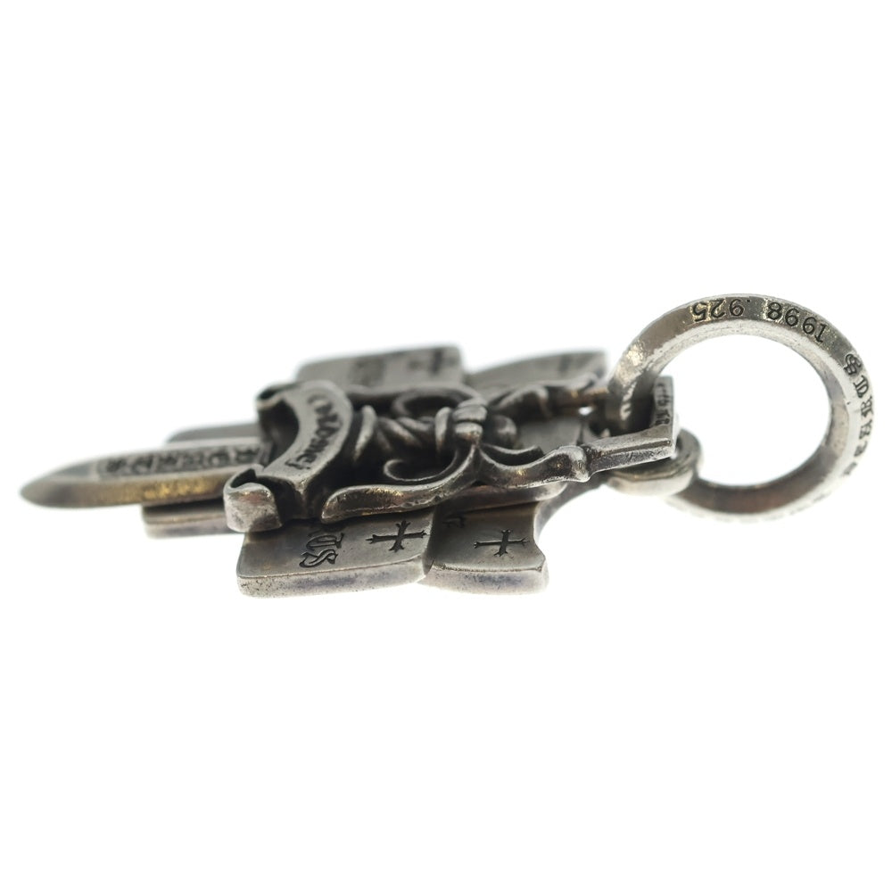 CHROME HEARTS(クロムハーツ) 3TRINKETS withOring 3トリンケッツ オーリング ネックレス ペンダントトップ シルバー