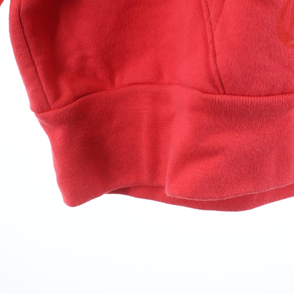CHROME HEARTS(クロムハーツ) SWTSHRT PLV 英字プリントパーカー レッド