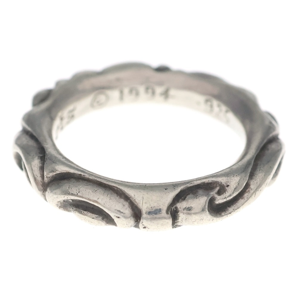 CHROME HEARTS(クロムハーツ) SCRL BAND スクロールバンド リング シルバー BCA351