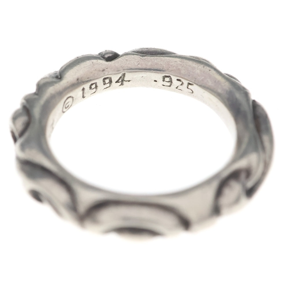 CHROME HEARTS(クロムハーツ) SCRL BAND スクロールバンド リング シルバー BCA351