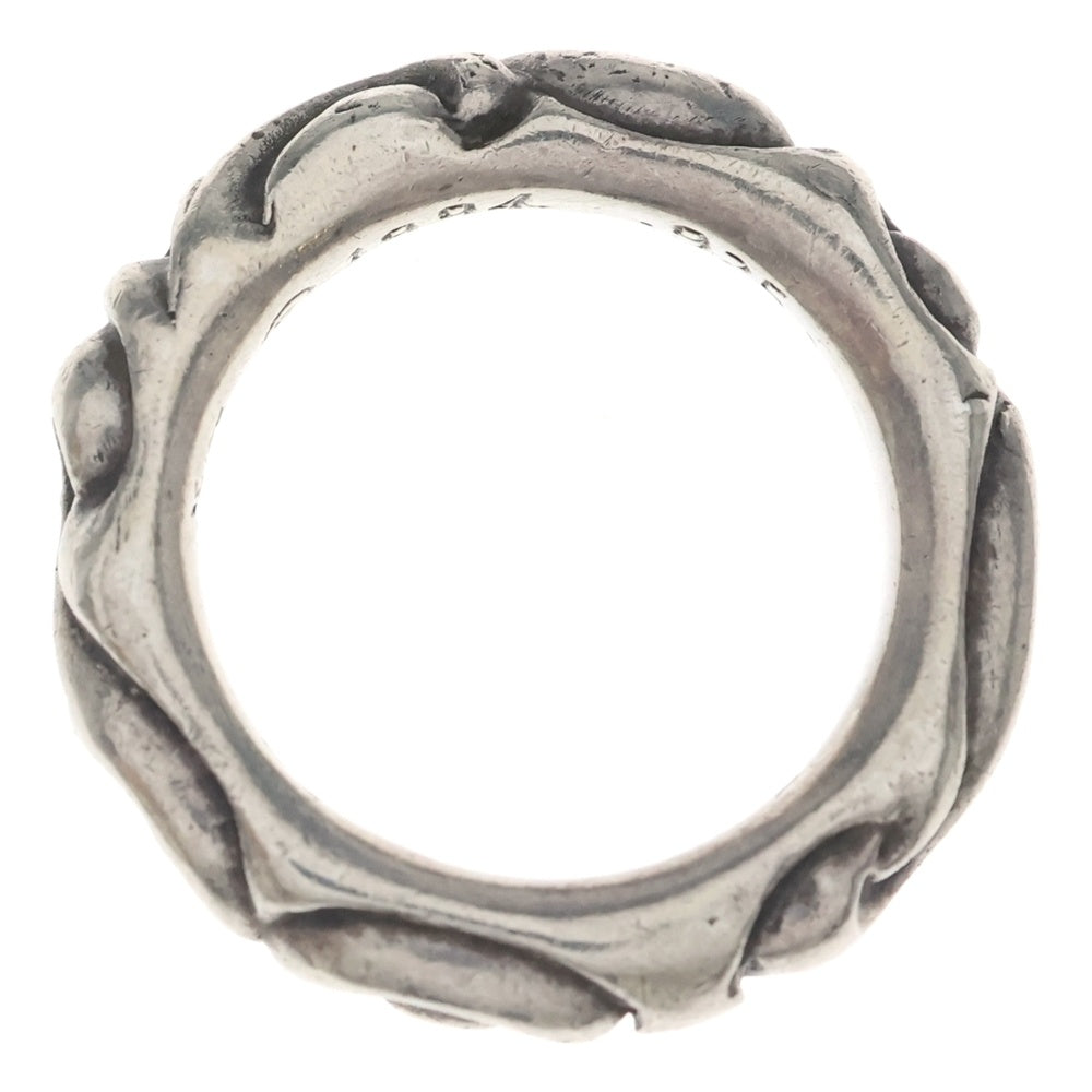 CHROME HEARTS(クロムハーツ) SCRL BAND スクロールバンド リング シルバー BCA351