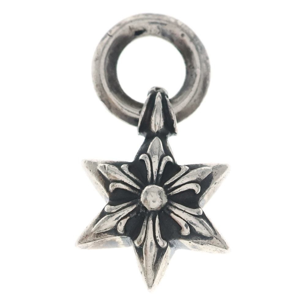 CHROME HEARTS(クロムハーツ) STAR CHARM 6ポイントスターチャーム シルバーネックレストップ