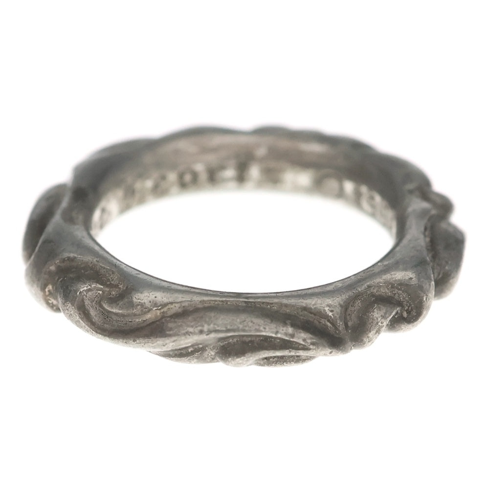CHROME HEARTS(クロムハーツ) SCRL BAND スクロールバンド リング シルバー BCA351