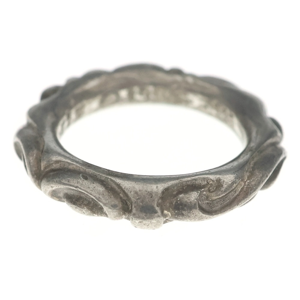 CHROME HEARTS(クロムハーツ) SCRL BAND スクロールバンド リング シルバー BCA351