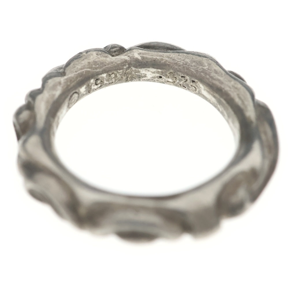CHROME HEARTS(クロムハーツ) SCRL BAND スクロールバンド リング シルバー BCA351