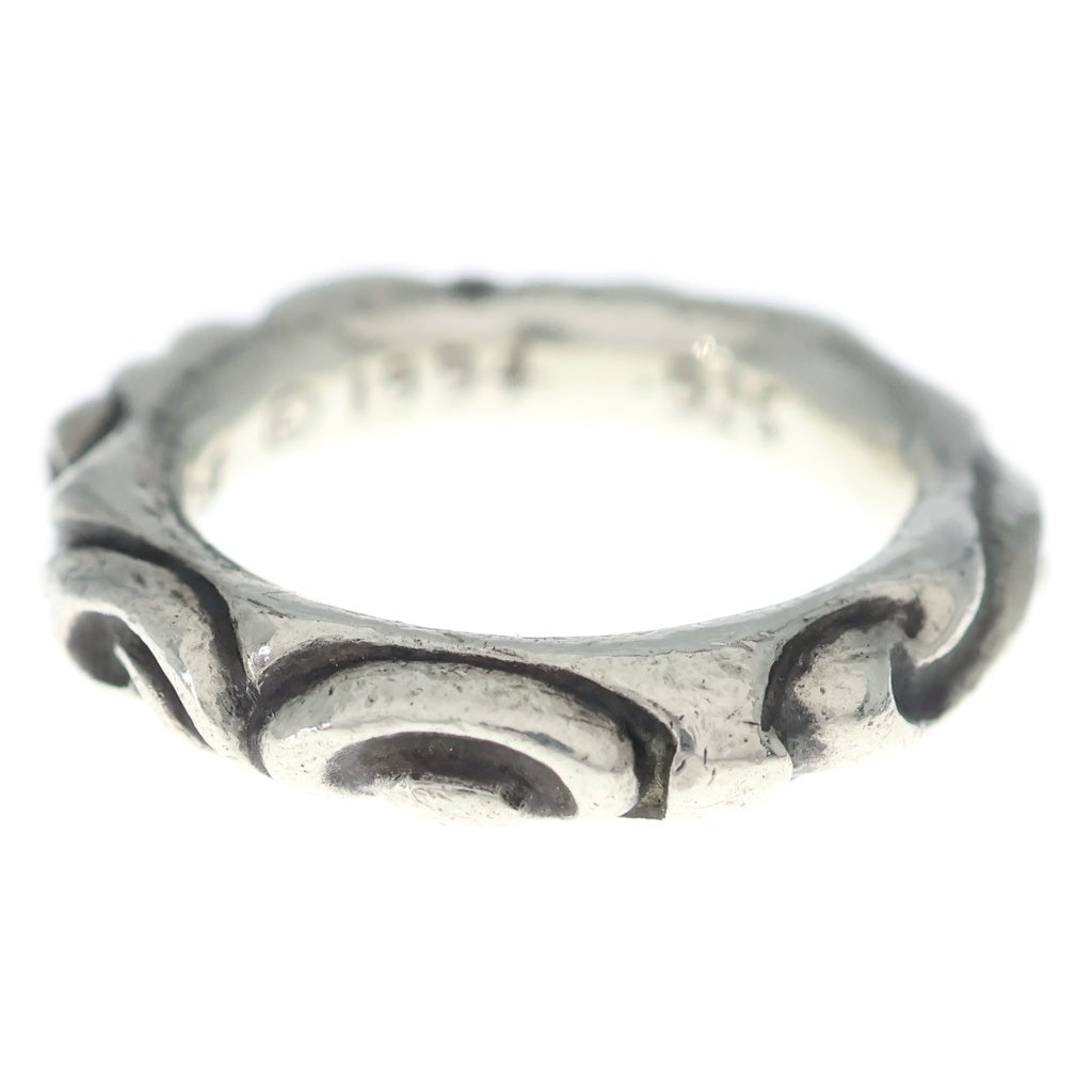 CHROME HEARTS(クロムハーツ) SCRL BAND スクロールバンド リング シルバー BCA351 サイズ調整有
