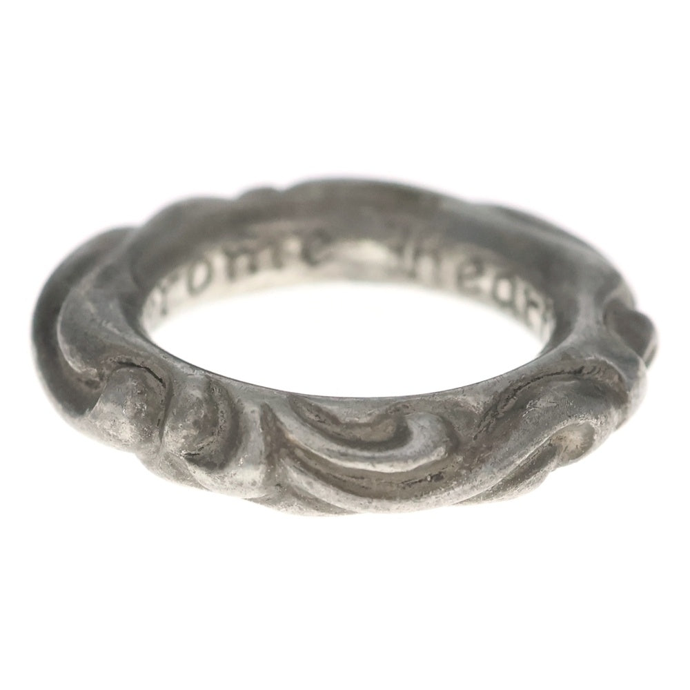 CHROME HEARTS(クロムハーツ) SCRL BAND スクロールバンド リング シルバー BCA351