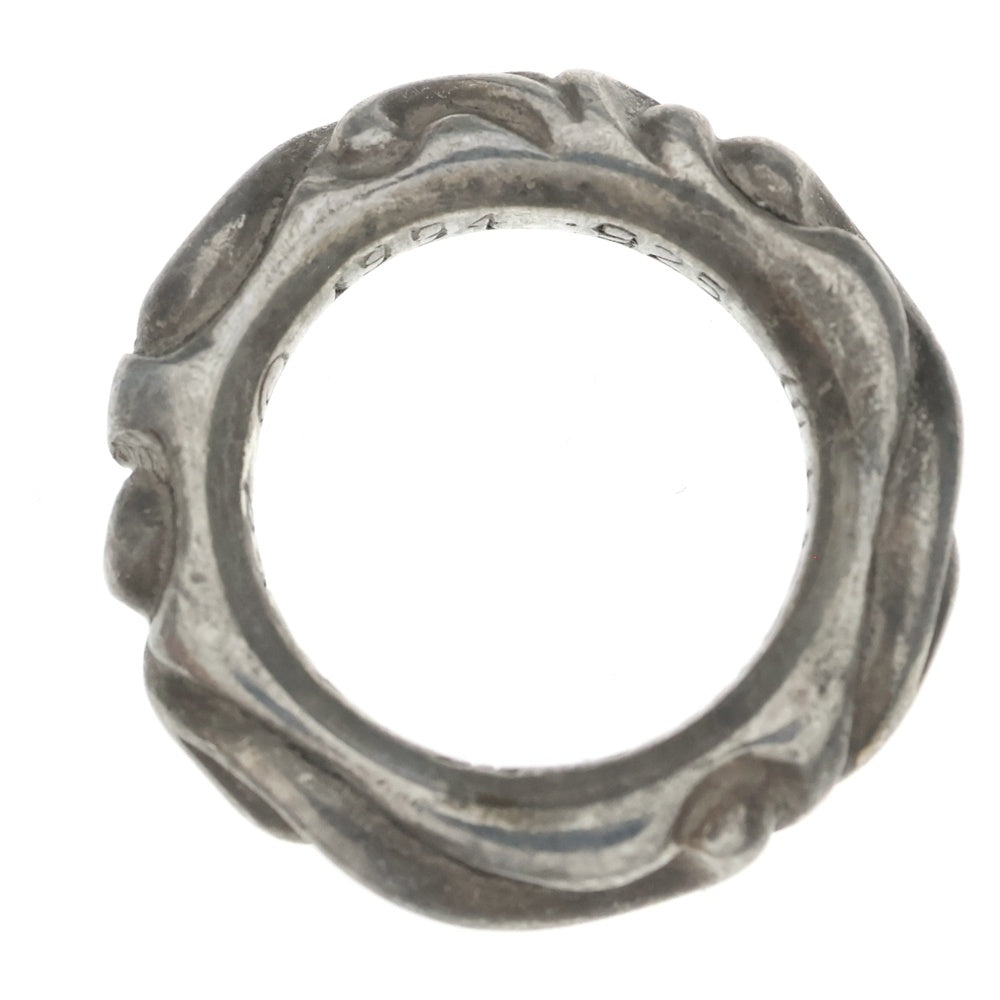 CHROME HEARTS(クロムハーツ) SCRL BAND スクロールバンド リング シルバー BCA351
