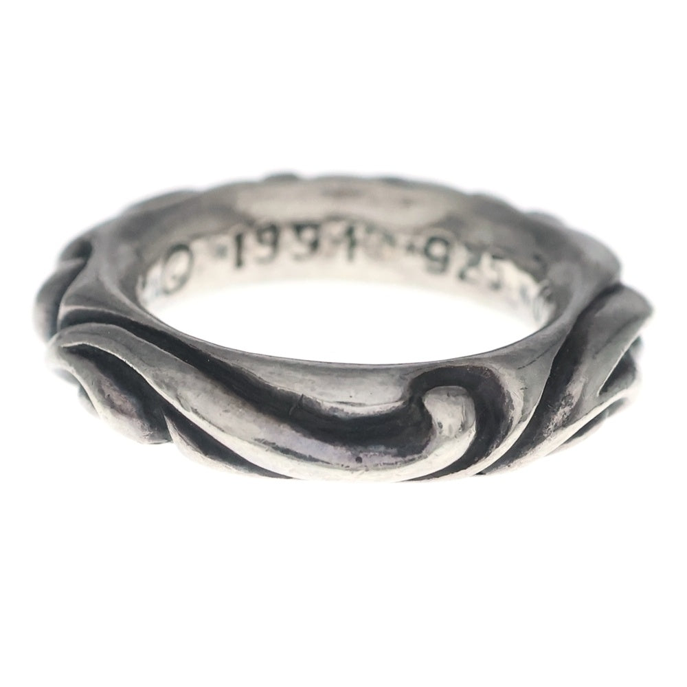 CHROME HEARTS(クロムハーツ) SCRL BAND スクロールバンド リング シルバー BCA351