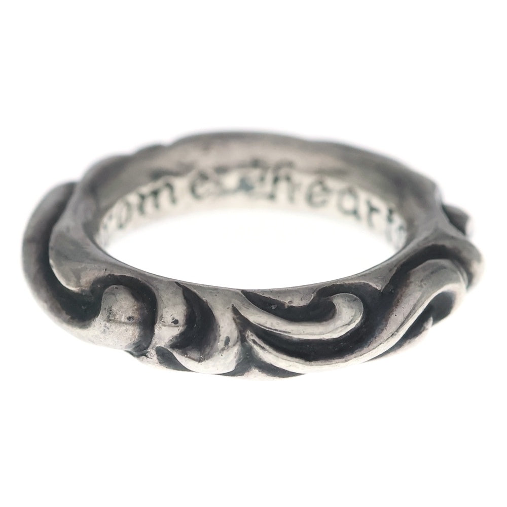 CHROME HEARTS(クロムハーツ) SCRL BAND スクロールバンド リング シルバー BCA351