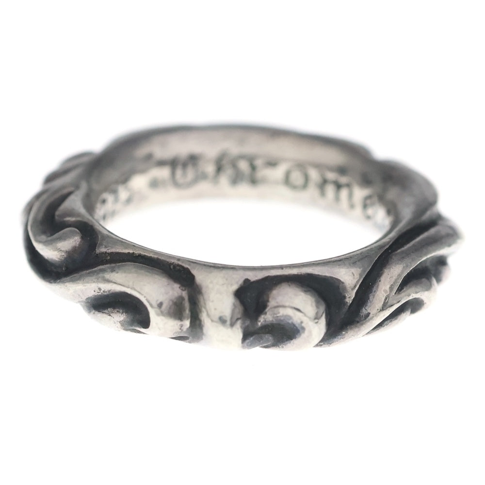 CHROME HEARTS(クロムハーツ) SCRL BAND スクロールバンド リング シルバー BCA351